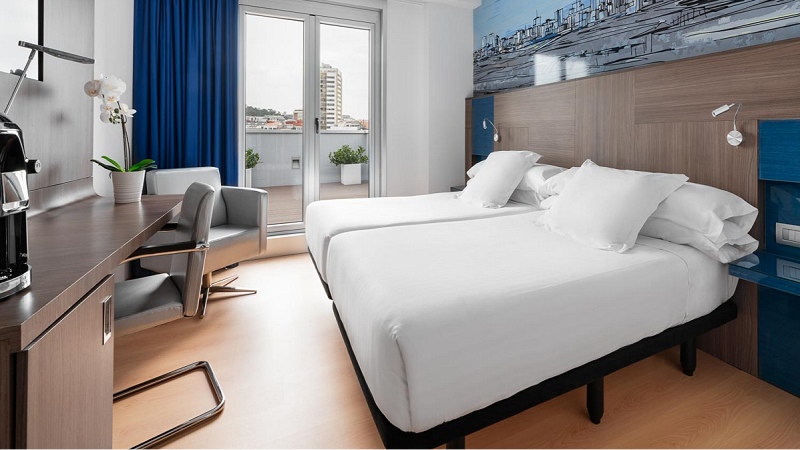 Hotel Eurostart Blue Sercotel Coruña habitacion 1