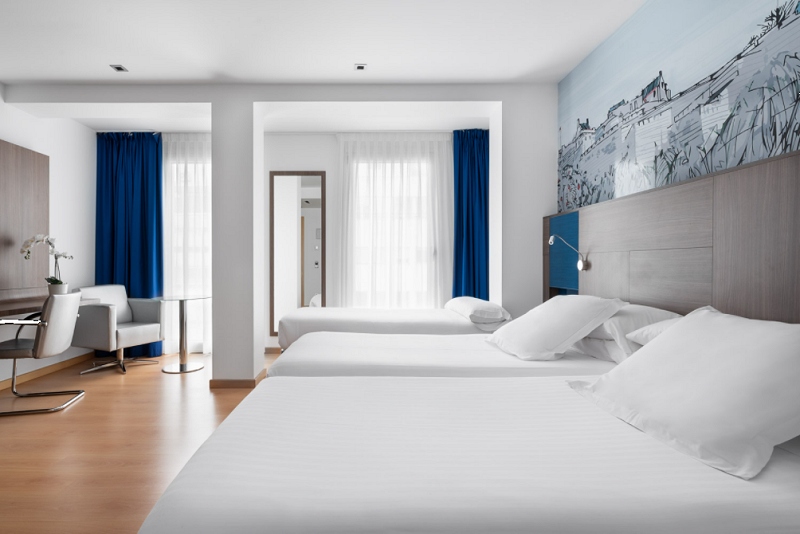 Hotel Eurostart Blue Sercotel Coruña habitacion 2