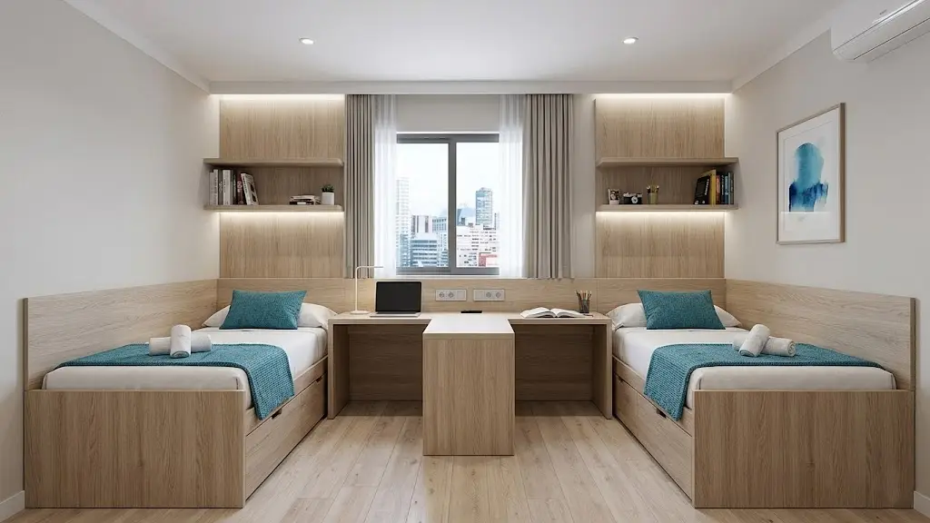 Muebles contract parahotel residencias de estudiantes